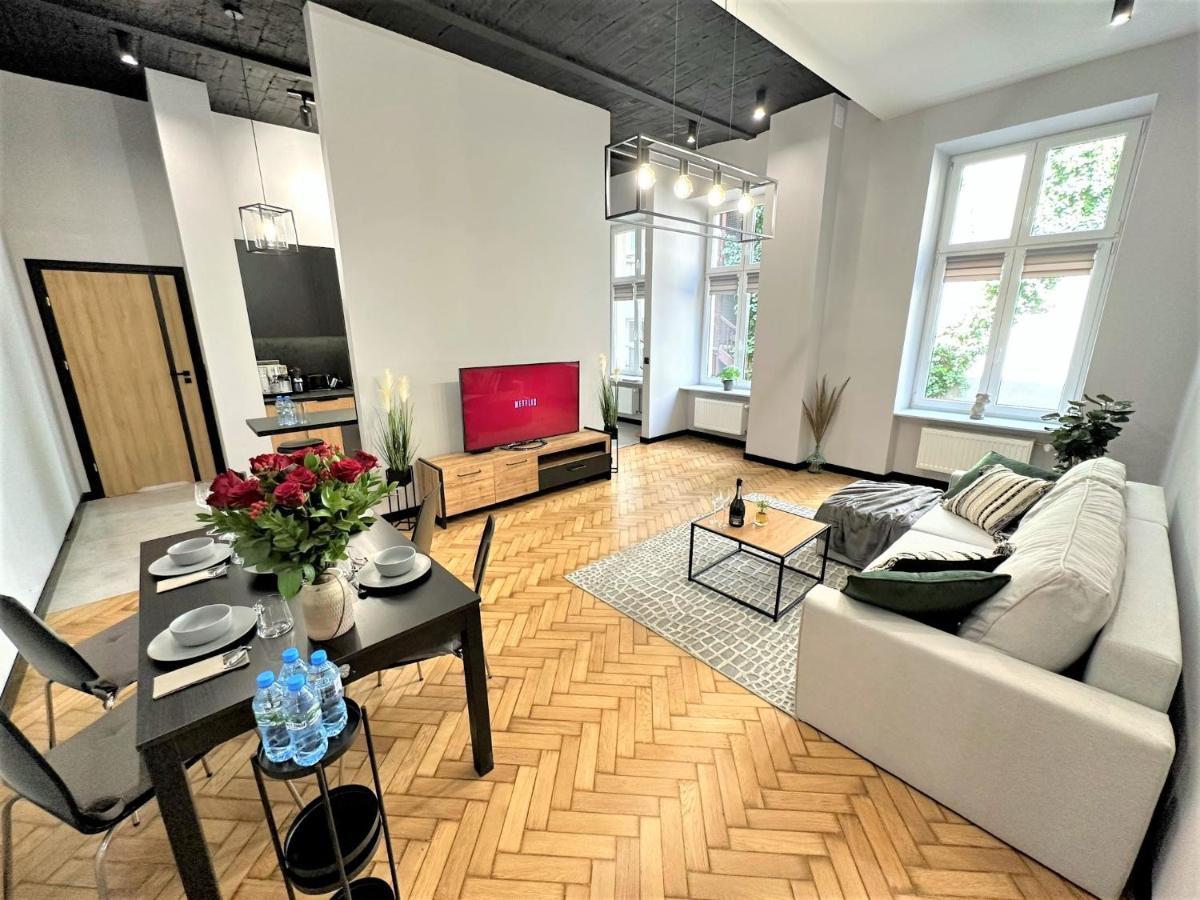 Luxury 100M2 Loft Design-Apartment At Wawel + Netflix Krakkó Kültér fotó