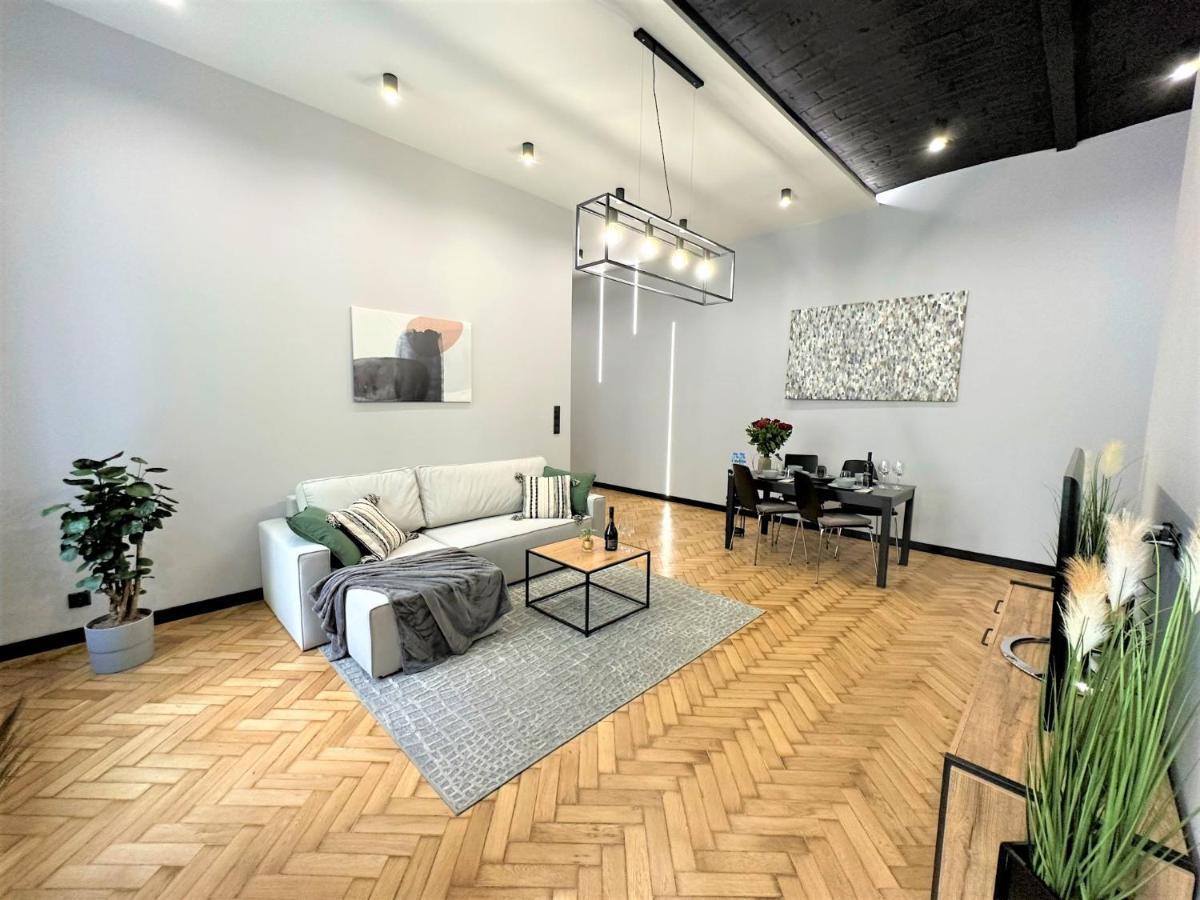 Luxury 100M2 Loft Design-Apartment At Wawel + Netflix Krakkó Kültér fotó