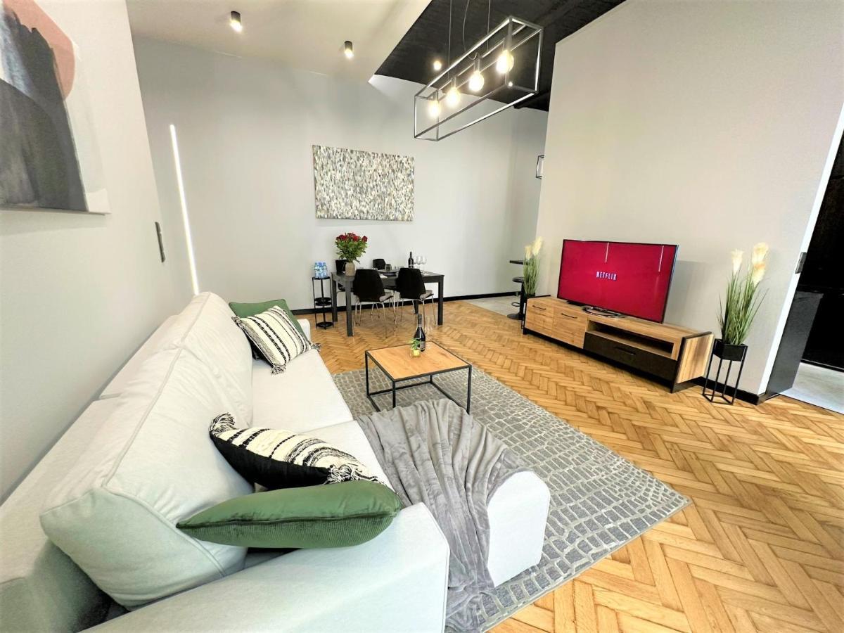 Luxury 100M2 Loft Design-Apartment At Wawel + Netflix Krakkó Kültér fotó